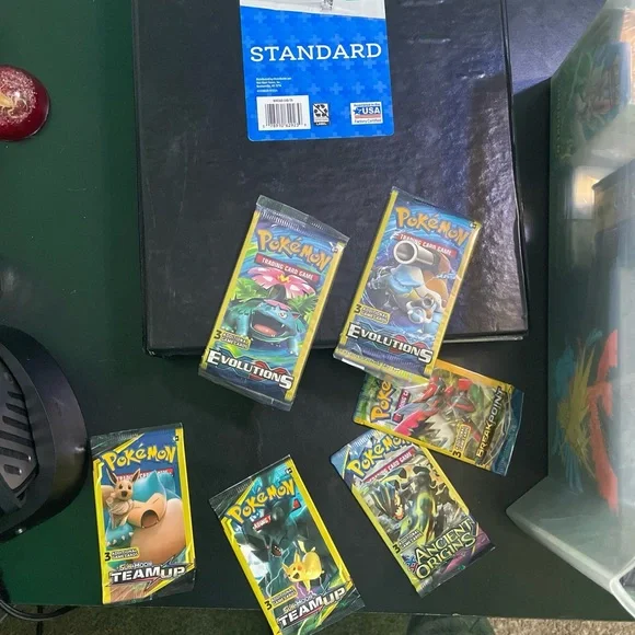 Pokémon mystery box and a full binder